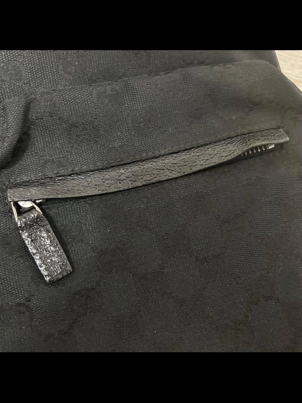 Gucci Black Messenger Bag with Red and Green Web Strap - Picture 3 of 15